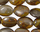 Golden Horse Jasper Flat Oval 18x13mm