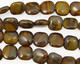 Golden Horse Jasper Puff Square 8mm