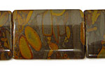 Golden Horse Jasper Thin Pillow 35x25mm