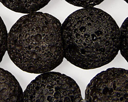 Lava Rock Round 20mm