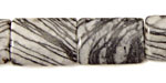 Black Water Jasper Thin Pillow 20x15mm
