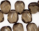Smoky Quartz Faceted Flat Drop 12x16mm