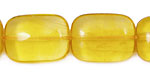 Yellow Flourite Thin Pillow 20x15mm