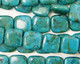 Chinese Turquoise (rec.) Puff Square 10mm