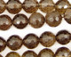 Smoky Quartz Faceted Round 12mm