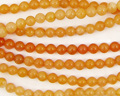 Red Aventurine Round 4mm