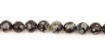 Snowflake Obsidian Round 6mm