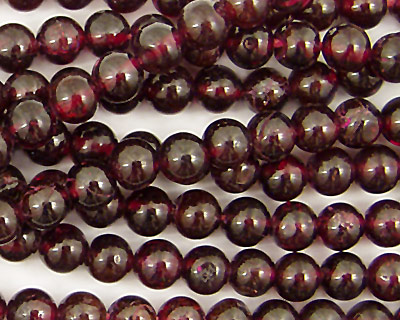 Garnet Round 6mm