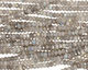 Labradorite Faceted Rondelle 4x6mm