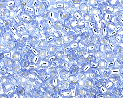 TOHO Light Sapphire (with Silver Lining) Round 15/0 Seed Bead