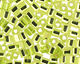 TOHO Lime Green (with Silver Lining) Triangle 11/0 Seed Bead