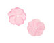 Matte Rose Lucite Buttercup Flower 4x14mm