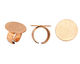 Copper Adjustable Circle Ring 24mm