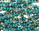Teal Impression Jasper Round 8mm