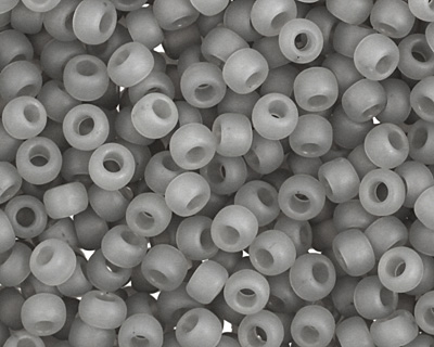 TOHO Ceylon Frosted Smoke Round 11/0 Seed Bead
