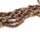 Leopardskin Jasper Barrel Rondelle 10mm