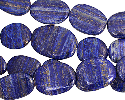 Lapis Flat Freeform Slab 37-59x25-32mm