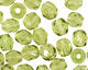 Czech Fire Polished Glass Olivine Round 3mm