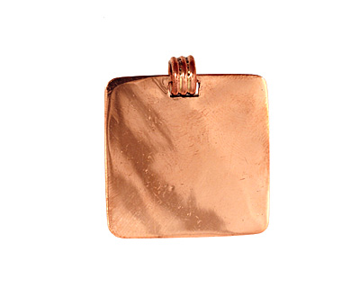 Copper Lipped Square Bezel 25mm