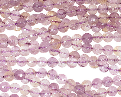 Ametrine Faceted Round 8mm