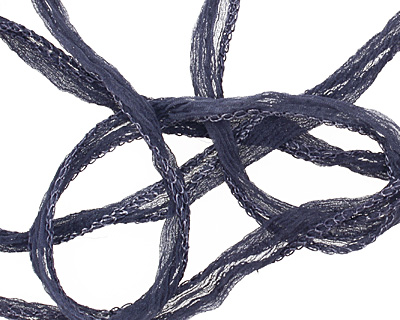 Montana Blue Fairy Silk Ribbon 1/2