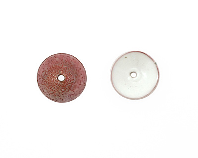 C-Koop Enameled Metal White Disc 3-4x18-20mm