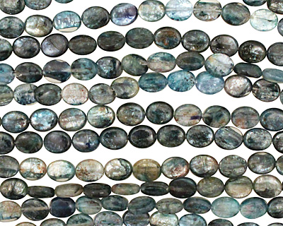 Apatite Flat Oval 10x8mm