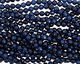 Cobalt Agate Faceted Round 8mm