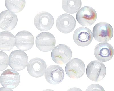 Czech Glass Alexandrite AB Round 4mm