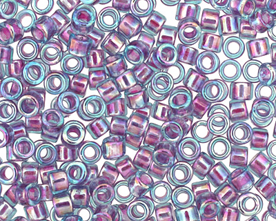 TOHO Rainbow Aqua (with Purple Lining) Treasure #1 Seed Bead