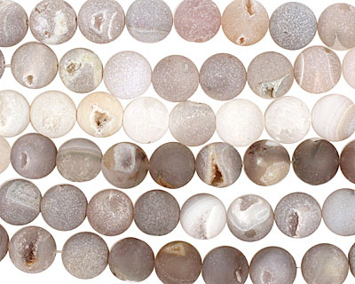 Druzy Agate (matte) Round 18mm