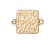 TierraCast Gold (plated) Simple Square Link Frame 26x19mm