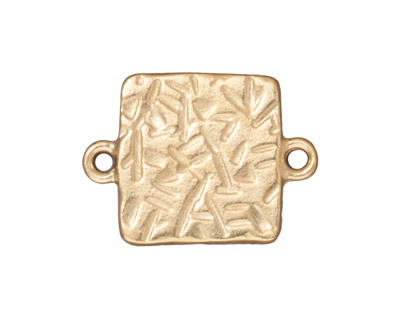TierraCast Gold (plated) Simple Square Link Frame 26x19mm