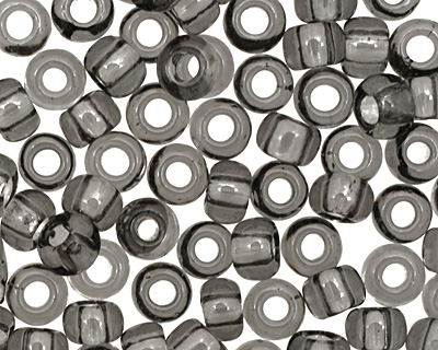 TOHO Transparent Gray Round 8/0 Seed Bead