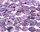 Purple Wave Agate Flat Oval 30x20mm
