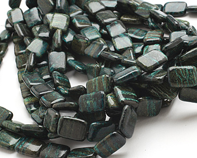 Turquoise Zebra Jasper Thin Pillow 18x13mm