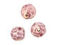 Gaea Ceramic Purple Haze Geode Round 11-12x13-14mm