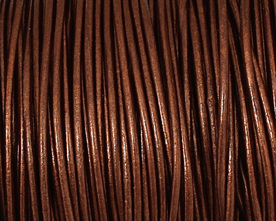 Tamba (metallic) Round Leather Cord 1.5mm