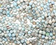 Light Blue Fire Agate Faceted Round 8mm