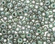 TOHO Marbled Opaque Turquoise/Blue Round 11/0 Seed Bead