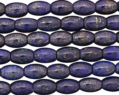 Afghanistan Lapis Rice 14x10mm