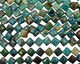 Chrysocolla Diamond 16mm