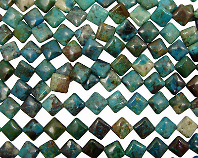 Chrysocolla Diamond 16mm