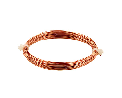 German Style Wire Copper Round 24 gauge, 12 meters