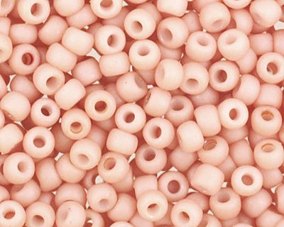 TOHO Opaque Pastel Frosted Shrimp Round 11/0 Seed Bead