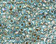 TOHO Rainbow Aqua (with Gold Lining) Round 11/0 Seed Bead