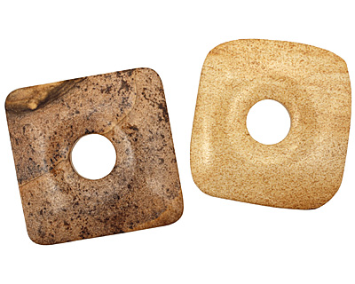Picture Jasper Square Donut 50mm