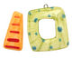 Jangles Ceramic Lime Dots Toggle Clasp 38-40x45-46mm, 38mm bar
