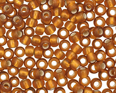 TOHO Smoky Topaz (with Frosted Silver Lining) Round 11/0 Seed Bead