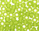 TOHO Transparent Frosted Lime Green Round 8/0 Seed Bead